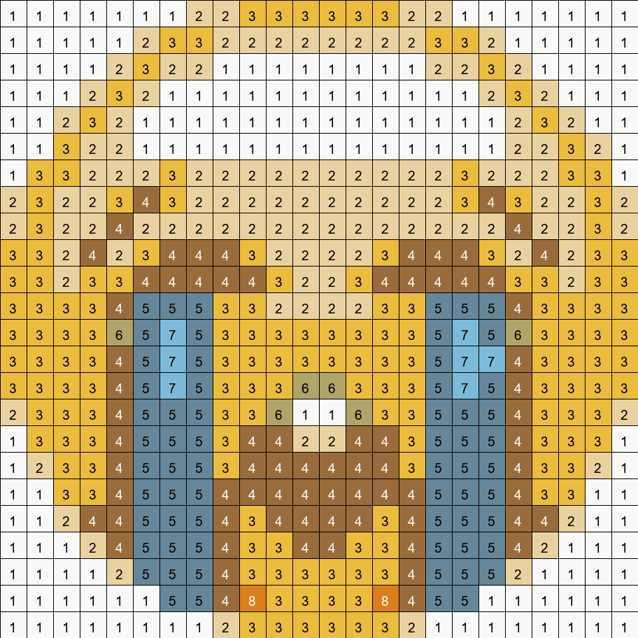 Color by number sample 6